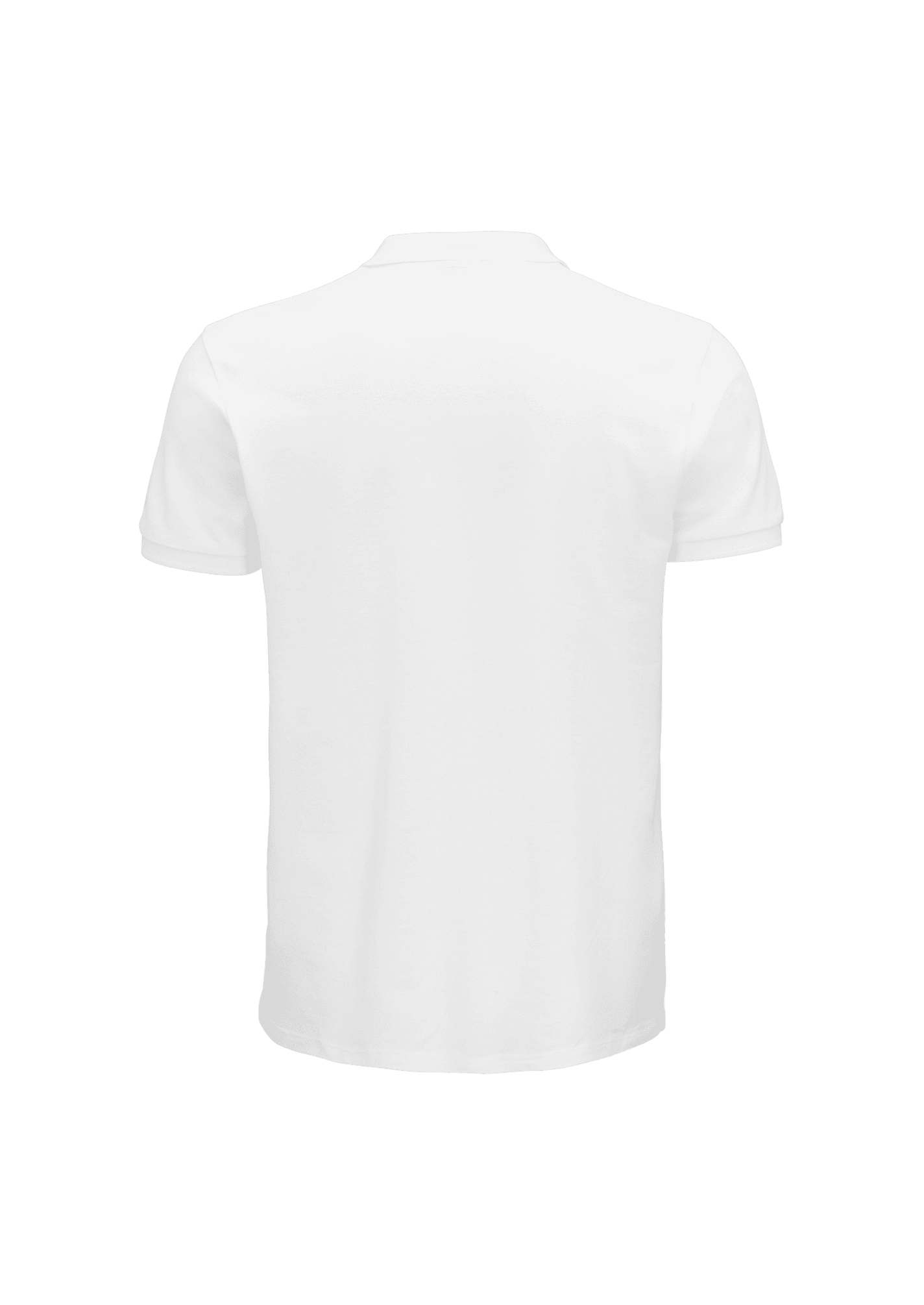 Polo blanc Homme 014 ASM Plongée - ASM14-PLANETHOMMEBLANCDOS